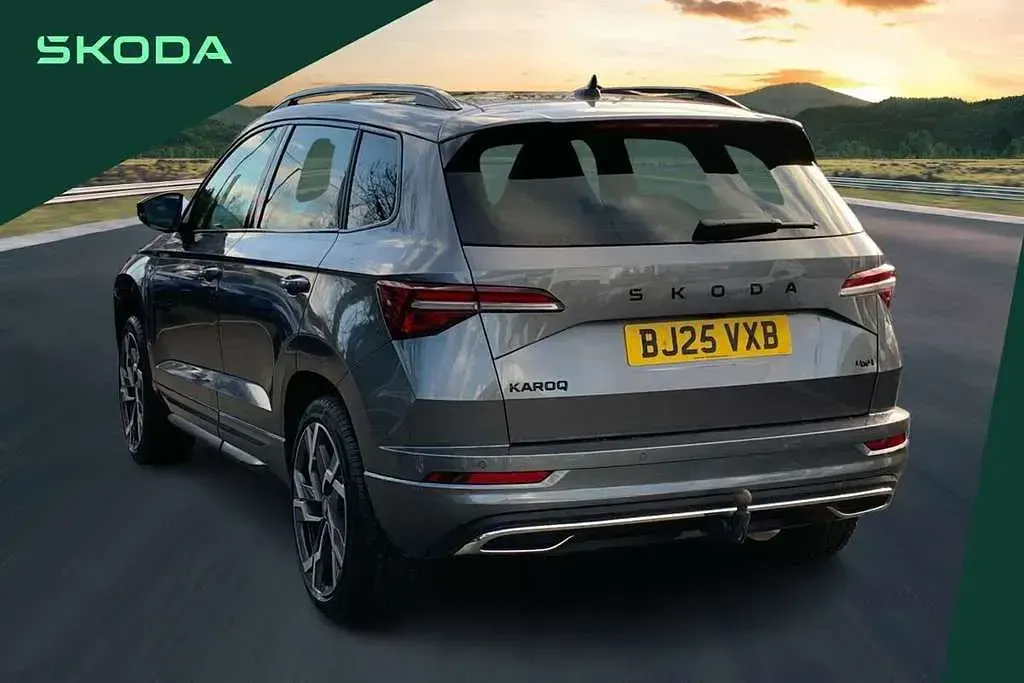 Used Skoda Karoq SportLine 147 HP (108 kW) 2025 Grey SUV
