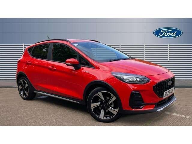 Red Used 2023 Ford Fiesta Active Hatchback | £14,698 (Good price) - Image 1/4