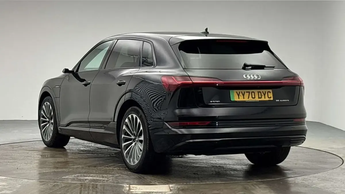 Used Audi e-tron Advanced 300 kW (408 HP) 2020 Black SUV