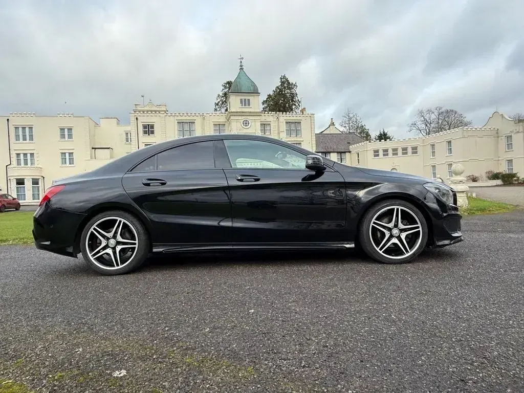 Used Mercedes CLA200 AMG 136 HP (100 kW) 2015 Black Coupe