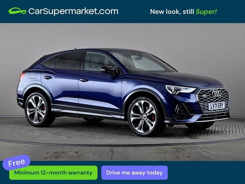 Used Audi Q3 Black Edition 2021 Blue SUV