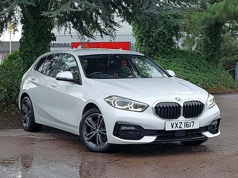 White Used 2022 BMW 116 Sport Line Hatchback | £20,498 (Fair price) - Image 1/4