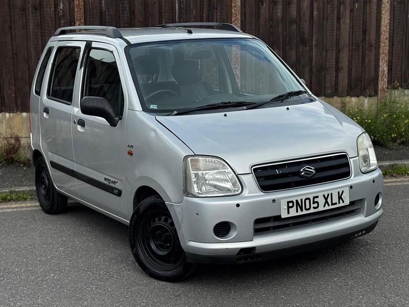 Silver Used 2005 Suzuki Wagon R GL Hatchback | £995 - Image 1/4