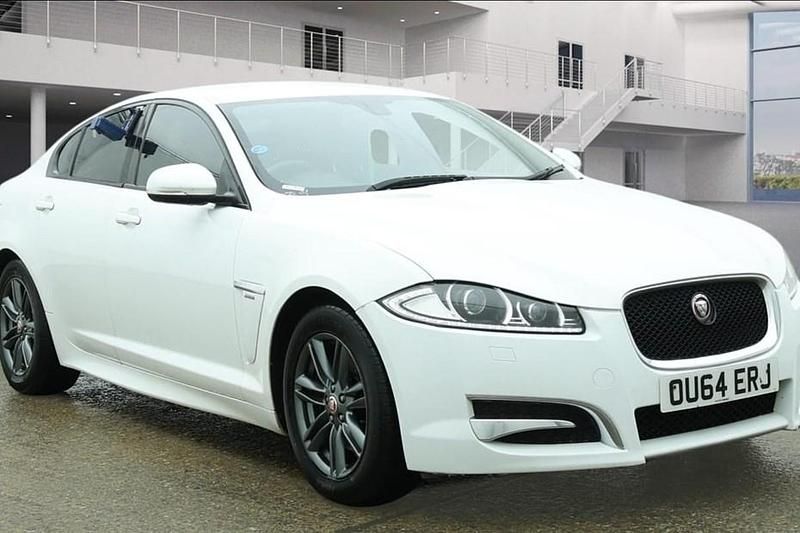 Used Jaguar XF R-Sport 163 HP (119 kW) 2014 White Sedan