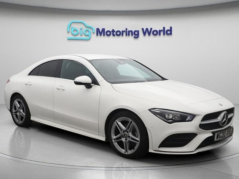 White Used 2020 Mercedes CLA180 AMG line Sedan | £18,000 (Fair price) - Image 1/4