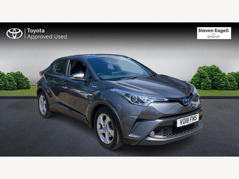 Grey Used 2018 Toyota C-HR SUV | £14,401 (Fair price) - Image 1/3