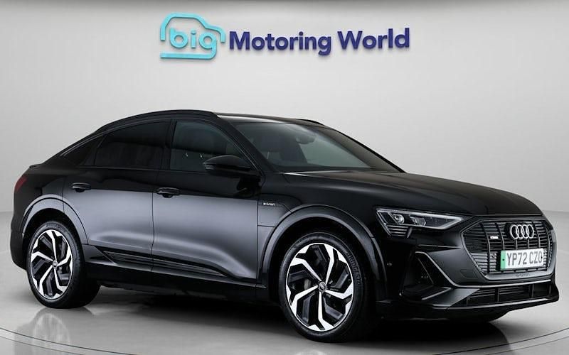 Used 2022 Audi e-tron Sportback Black Edition SUV | £27,900 (Fair price) - Image 1/4