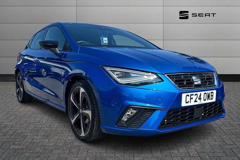 Blue Used 2024 Seat Ibiza FR Sport Hatchback | £18,590 (Fair price) - Image 1/4