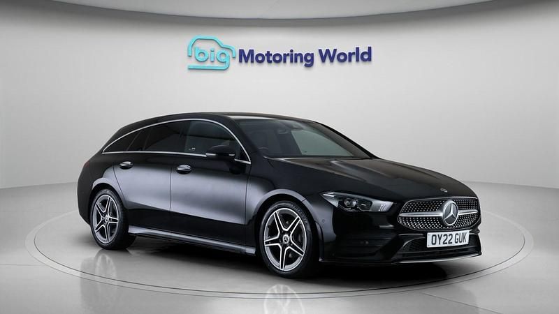 Used Mercedes CLA180 AMG Line Premium 2022 Black Sedan
