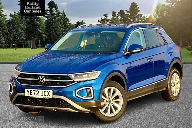 Blue Used 2023 VW T-Roc Style SUV | £22,995 (Fair price) - Image 1/1
