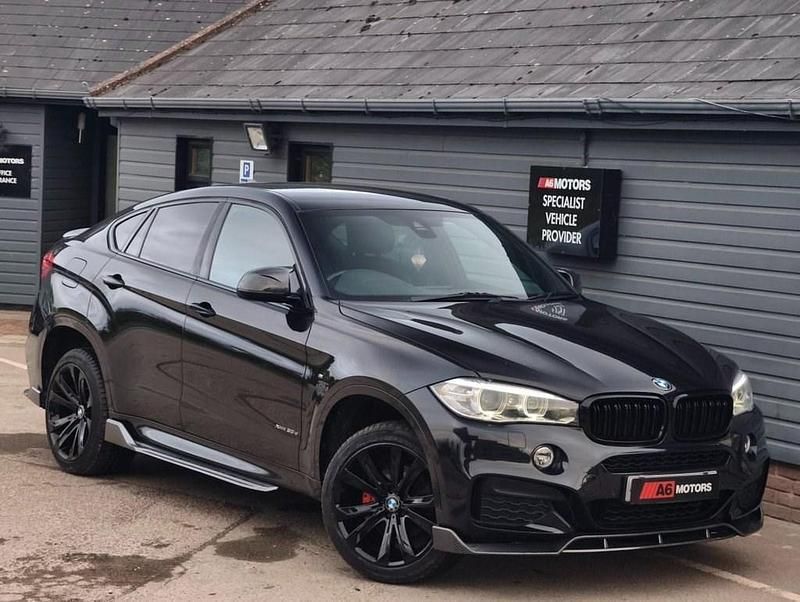 Black Used 2016 BMW X6 M Sport SUV | £18,989 (Expensive) - Image 1/3