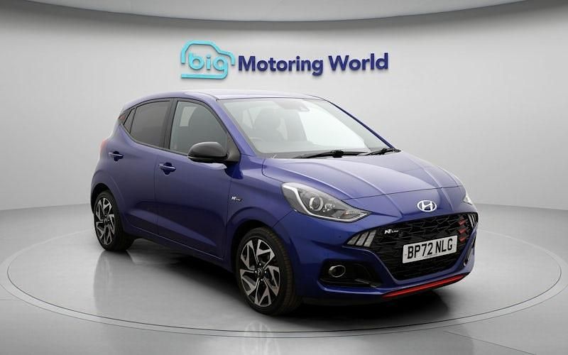 Used Hyundai i10 N Line 101 HP (74 kW) 2023 Blue Hatchback