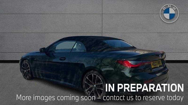 Used BMW 420 M Sport 184 HP (135 kW) 2023 Sanremo green metallic Cabriolet