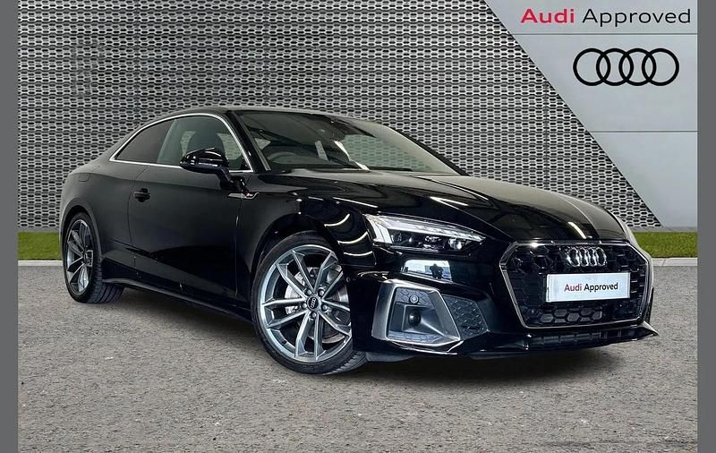 Used Audi A5 S-Line 200 HP (147 kW) 2024 Black Coupe