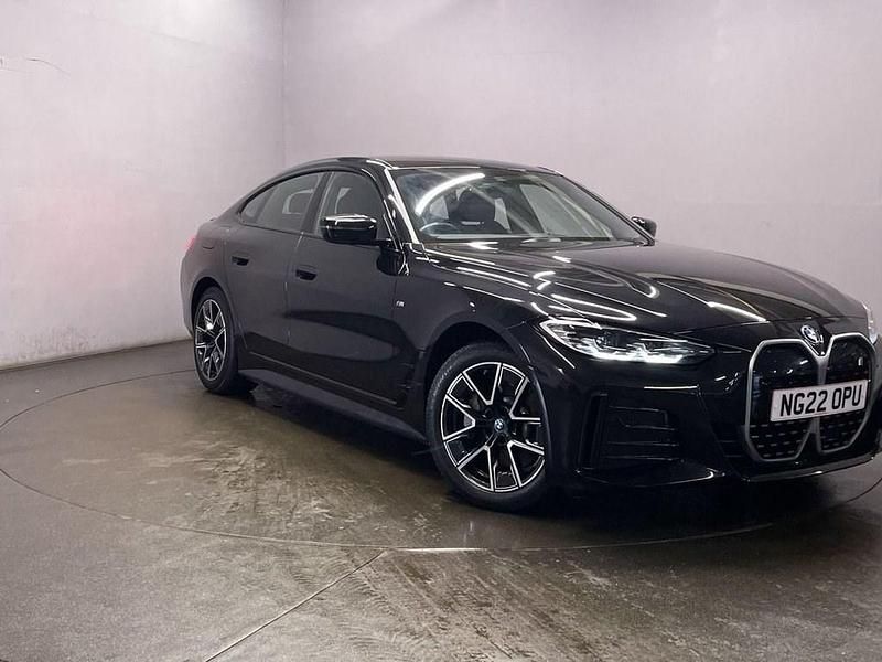 Black Used 2022 BMW i4 M Sport Sedan | £24,999 (Good price) - Image 1/4