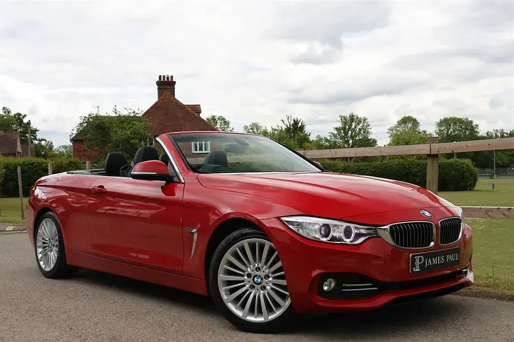 Used BMW 420 Luxury Line 2014 Red Cabriolet