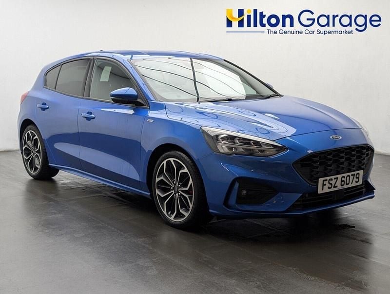 Used Ford Focus ST-Line X 120 HP (88 kW) 2021 Blue Hatchback