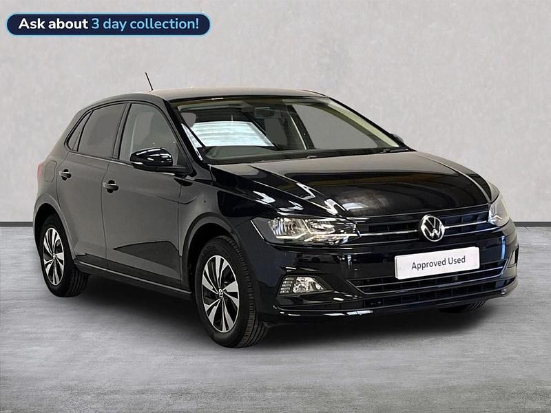 Black Used 2021 VW Polo Match Hatchback | £12,611 (Fair price) - Image 1/4