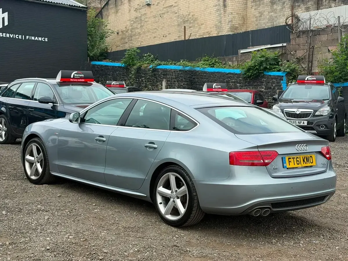 Used Audi A5 Sportback S-Line 2011 Silver Hatchback