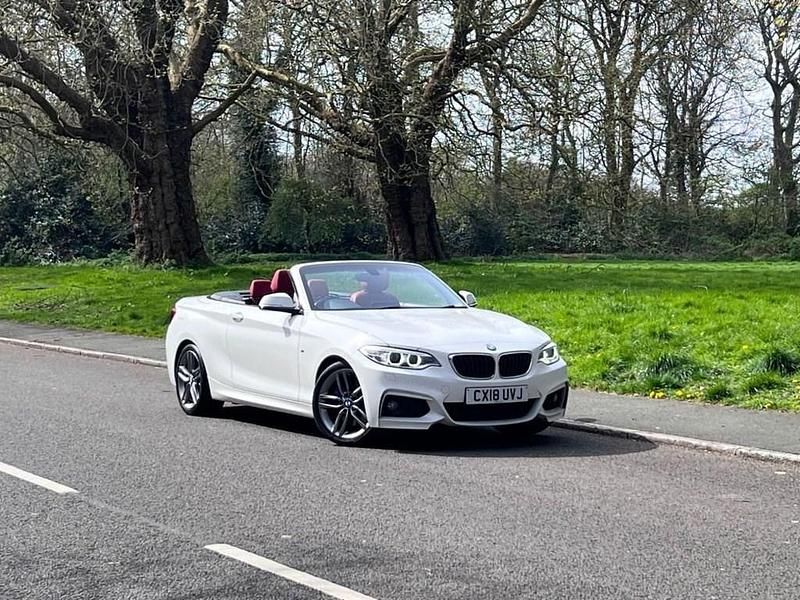 Used BMW 218 M Sport 2018 White Cabriolet