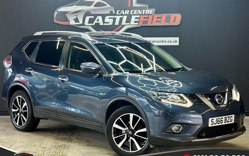 Blue Used 2017 Nissan X-Trail Tekna SUV | £10,995 (Fair price) - Image 1/3