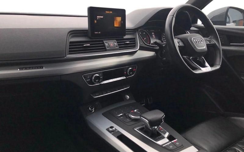 Usado Audi Q5 S-Line 190 HP (139 kW) 2020 Cinzento SUV