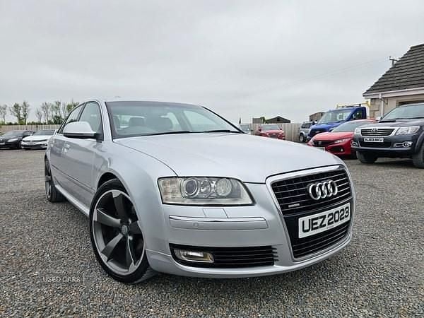Silver Used 2008 Audi A8 Sport Sedan | £2,900 - Image 1/4