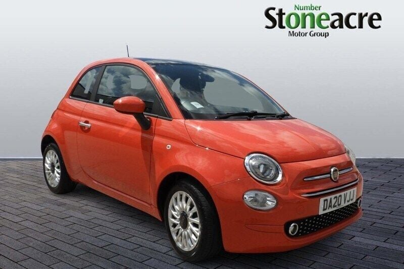 Pink Used 2020 Fiat 500 Lounge Hatchback | £8,995 (Fair price) - Image 1/1