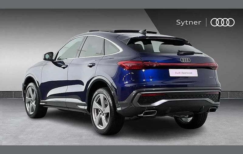 Used Audi Q5 Sportback S-Line 200 HP (147 kW) 2025 Blue SUV