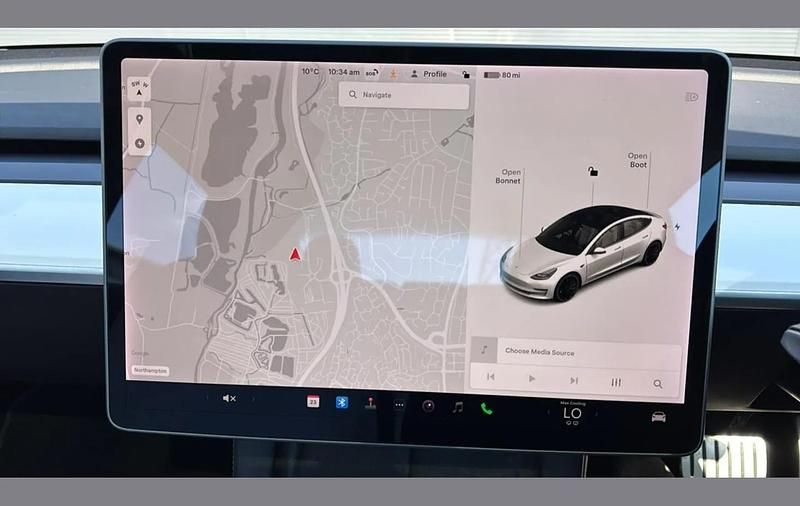 Używany Tesla Model 3 Performance 461 kW (627 KM) 2021 Biały Sedan/Limuzyna
