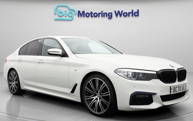Used BMW 520 M Sport 190 HP (139 kW) 2020 White Sedan