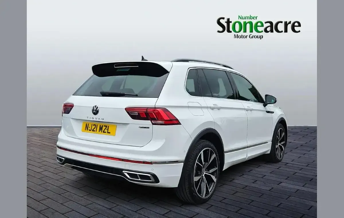 Used VW Tiguan R-line 147 HP (108 kW) 2021 White SUV