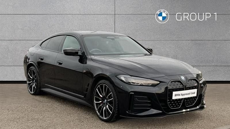 Black Used 2023 BMW i4 Shadowline Sedan | £38,995 (A bit pricey) - Image 1/4