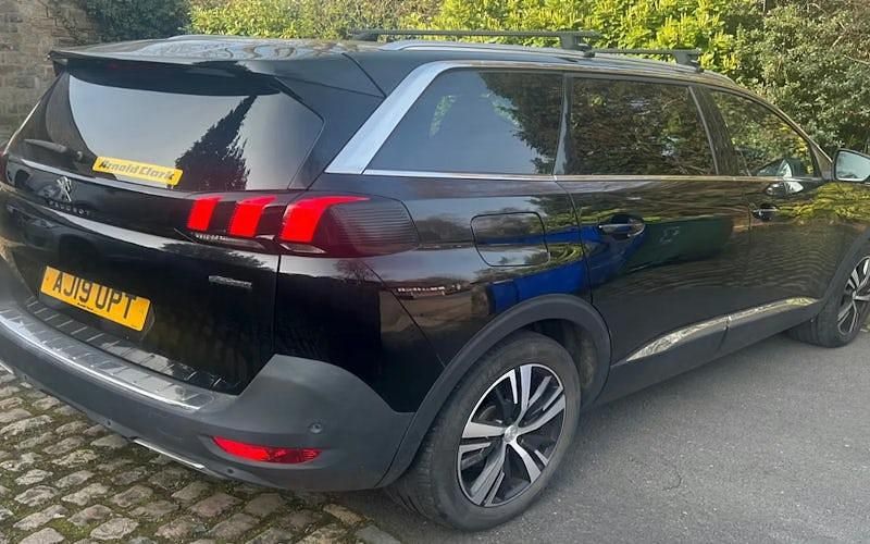 Used Peugeot 5008 GT-line 131 HP (96 kW) 2019 Black SUV