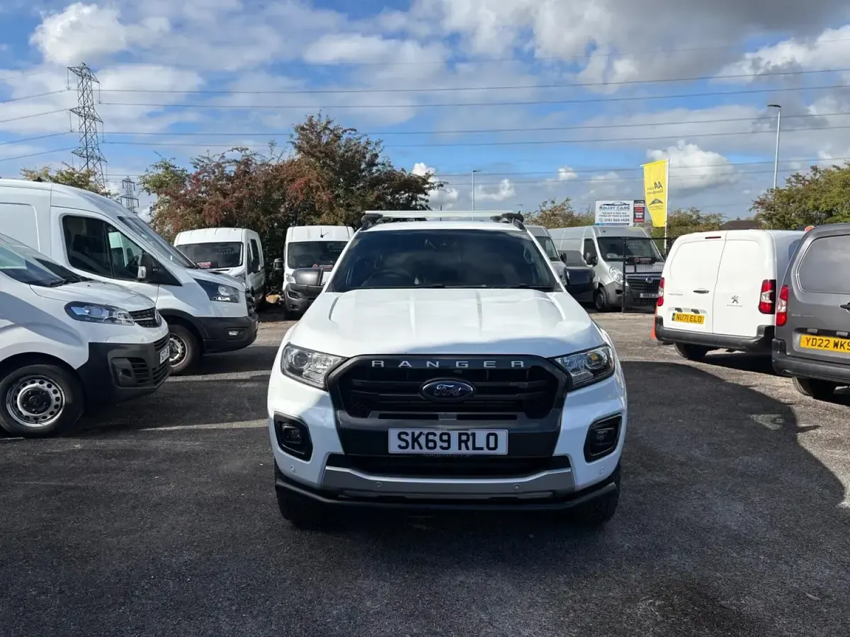 Used Ford Ranger Wildtrack 210 HP (154 kW) 2019 White Pickup