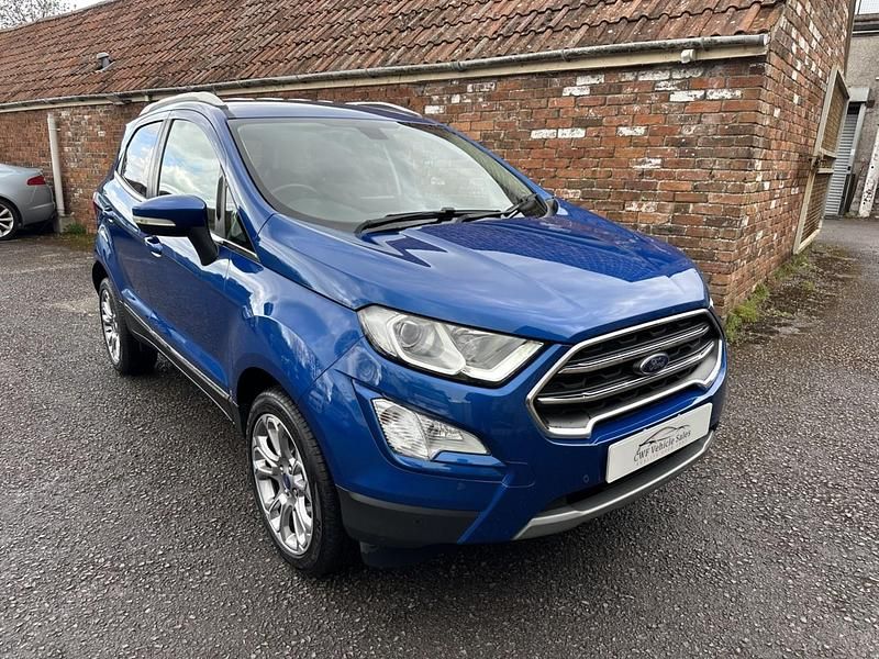 Used Ford Ecosport Titanium 2018 Blue SUV