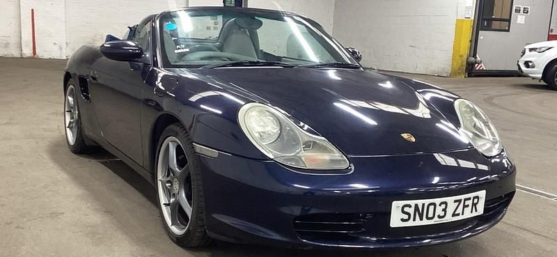 Blue Used 2003 Porsche Boxster Cabriolet | £5,995 (Good price) - Image 1/4