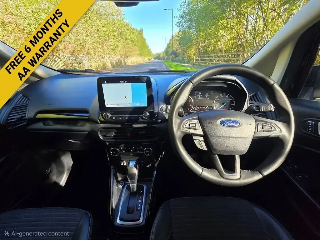 Used Ford Ecosport Titanium 125 HP (91 kW) 2018 Black SUV