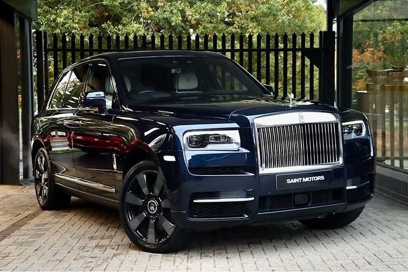 Blue Used 2019 Rolls Royce Cullinan SUV | £214,500 - Image 1/1