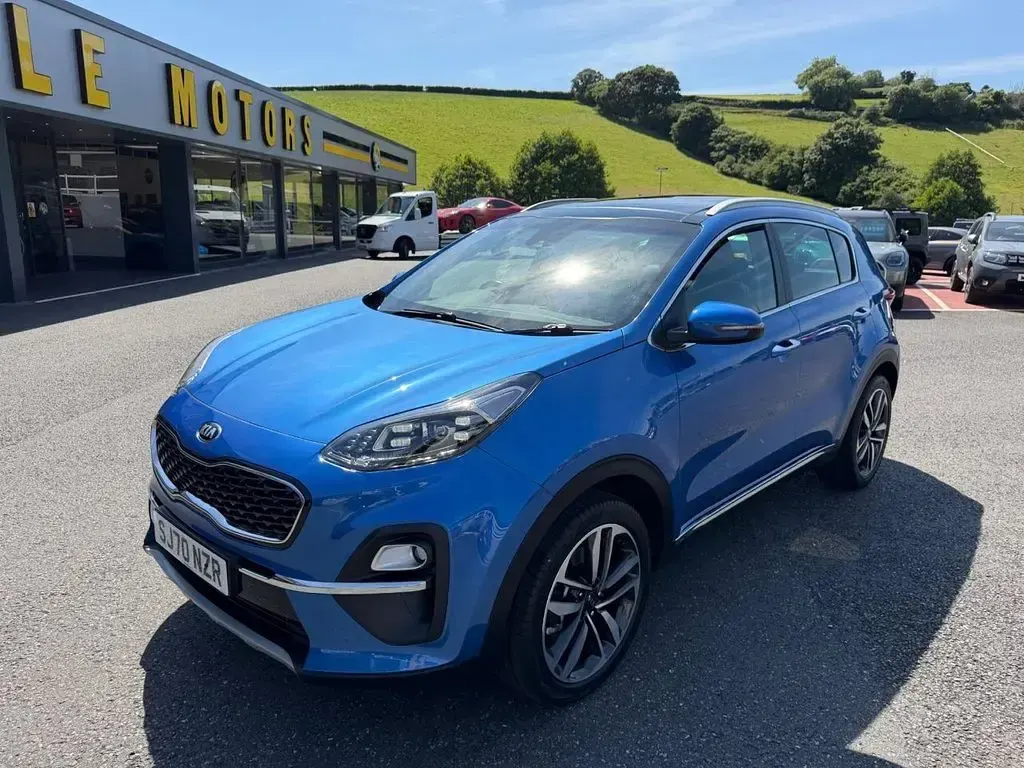 Used Kia Sportage 136 HP (100 kW) 2020 Blue SUV