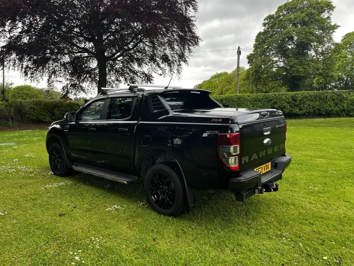Używany Ford Ranger Wildtrack 2021 Czarny Pickup