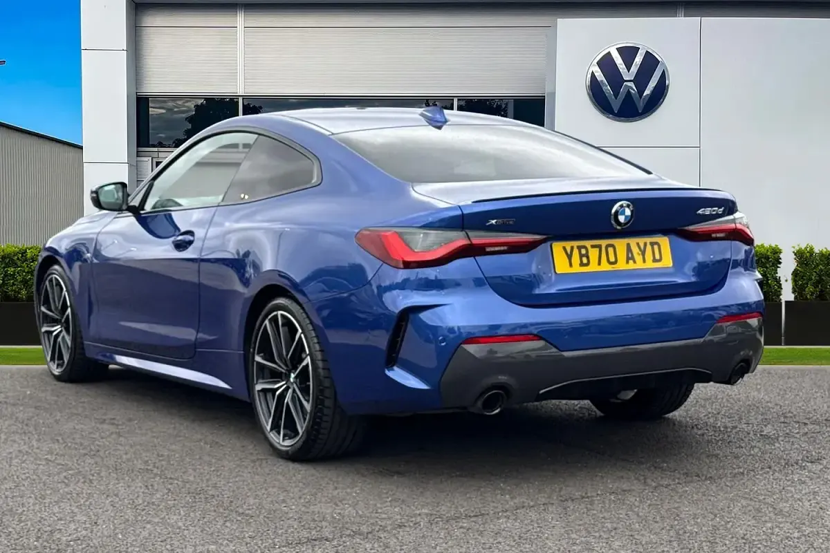 Used BMW 420 M Sport 190 HP (139 kW) 2020 Blue Coupe
