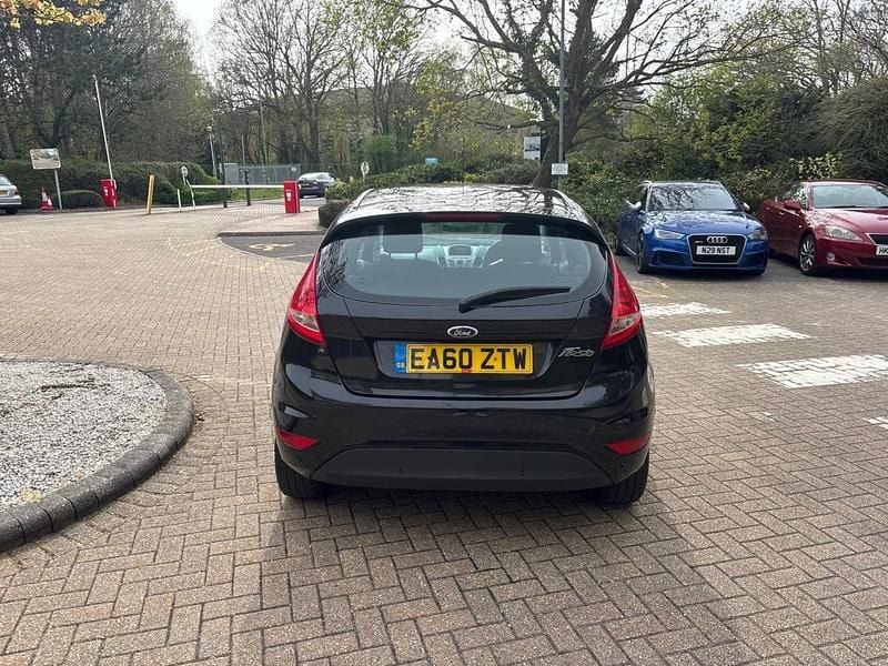 Used Ford Fiesta 96 HP (70 kW) 2010 Black Hatchback