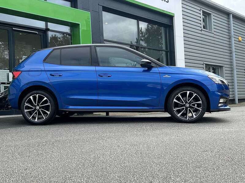 Used Skoda Fabia Monte Carlo 114 HP (83 kW) 2024 Blue Hatchback