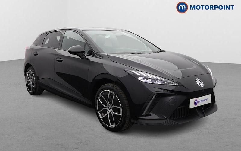 Black Used 2024 MG MG4 EV Trophy Hatchback | £19,799 (Fair price) - Image 1/4