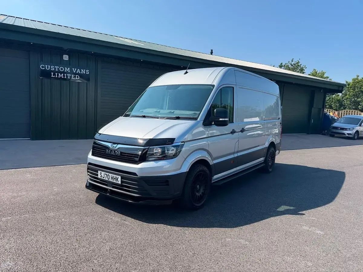 Used MAN TGE 2021 Silver Van
