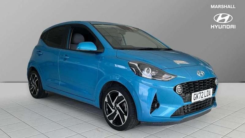 Turquoise Used 2022 Hyundai i10 Premium Hatchback | £14,555 (A bit pricey) - Image 1/4