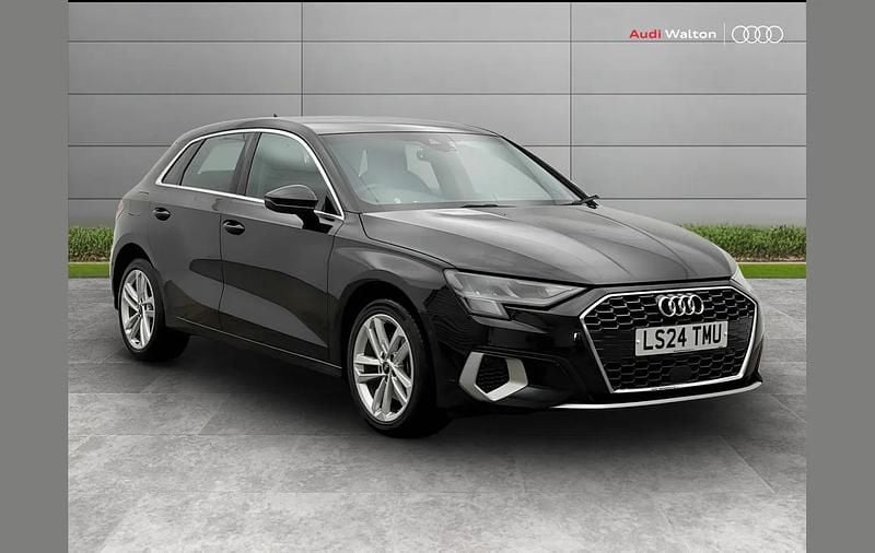 Black Used 2024 Audi A3 e-tron Sport Hatchback | £23,790 (Good price) - Image 1/4