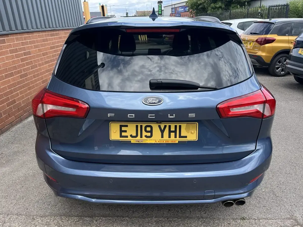 Used Ford Focus ST-Line X 120 HP (88 kW) 2019 Blue Estate