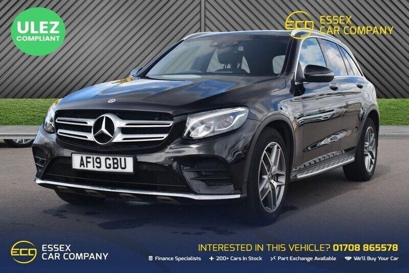 Black Used 2019 Mercedes GLC220 AMG Line Premium SUV | £23,999 (Fair price) - Image 1/4